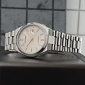  Shop Authentic Citizen Tsuyosa Automatic Oatmeal White Dial Silver Steel Strap Watch For Men - NJ0151-88W - Luxxuri