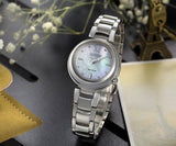  Shop Authentic Citizen Eco Drive Silver Stainless Steel Strap Watch For Women - EM0331-52 - Luxxuri