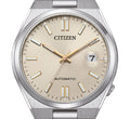  Shop Authentic Citizen Tsuyosa Automatic Oatmeal White Dial Silver Steel Strap Watch For Men - NJ0151-88W - Luxxuri
