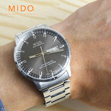 Shop Authentic Mido Commander II Automatic Chronometer Grey Dial Silver Steel Strap Watch For Men - M021.431.11.061.00 - Luxxuri