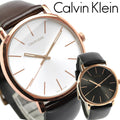  Shop Authentic Calvin Klein Posh Silver Dial Brown Leather Strap Watch for Men - K8Q316G6 - Luxxuri