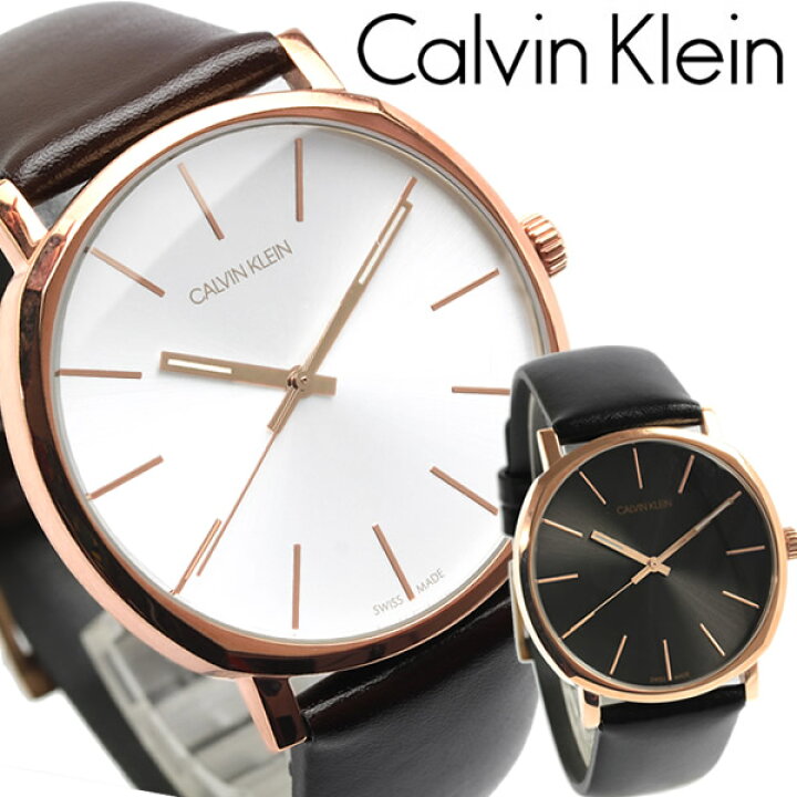  Shop Authentic Calvin Klein Posh Silver Dial Brown Leather Strap Watch for Men - K8Q316G6 - Luxxuri