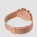  Shop Authentic Calvin Klein Minimal Black Dial Rose Gold Mesh Bracelet Watch for Men - K3M22621 - Luxxuri