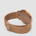  Shop Authentic Calvin Klein Minimal Quartz Pink Gold Dial Pink Gold Mesh Bracelet Watch for Men - K3M11TFK - Luxxuri