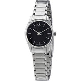  Shop Authentic Calvin Klein Simplicity Black Dial Silver Steel Strap Watch for Women - K4323130 - Luxxuri