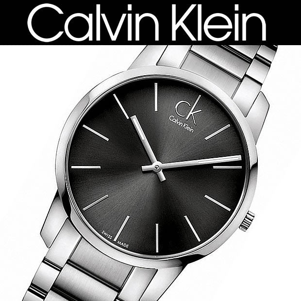  Shop Authentic Calvin Klein City Black Dial Silver Steel Strap Watch for Men - K2G21161 - Luxxuri
