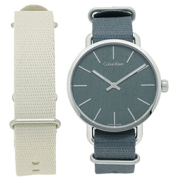  Shop Authentic Calvin Klein Even Green Dial Green NATO Strap Watch for Men - K7B211WL - Luxxuri