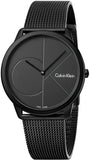  Shop Authentic Calvin Klein Minimal Grey Dial Grey Mesh Bracelet Watch for Men - K3M517P4 - Luxxuri
