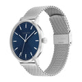  Shop Authentic Calvin Klein High Noon Quartz Blue Dial Silver Mesh Bracelet Watch for Men - K8M2112N - Luxxuri