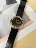  Shop Authentic Calvin Klein Steady Black Dial Black Leather Strap Watch for Women - K7Q211C1 - Luxxuri