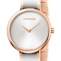  Shop Authentic Calvin Klein Seduce Silver Dial Two Tone Steel Strap Watch for Women - K4E2N61Y - Luxxuri