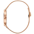  Shop Authentic Calvin Klein Even White Dial Rose Gold Mesh Bracelet Watch for Women - K7B21626 - Luxxuri