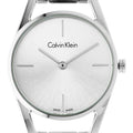  Shop Authentic Calvin Klein Dainty Silver Dial Silver Steel Strap Watch for Women - K7L23146 - Luxxuri