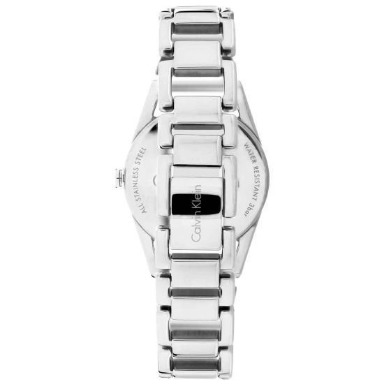  Shop Authentic Calvin Klein Dainty Silver Dial Silver Steel Strap Watch for Women - K7L23146 - Luxxuri
