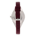  Shop Authentic Calvin Klein Rebel Blue Maroon Dial Maroon Leather Strap Watch for Women - K8P231UN - Luxxuri