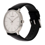  Shop Authentic Calvin Klein Posh Silver Dial Black Leather Strap Watch for Men - K8Q311C6 - Luxxuri