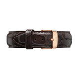  Shop Authentic Daniel Wellington Classic York White Dial Brown Leather Strap Watch For Men - DW00100011 - Luxxuri