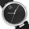  Shop Authentic Calvin Klein Sight Black Dial Black Leather Strap Watch for Men - K1S21102 - Luxxuri