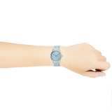  Shop Authentic Calvin Klein City Blue Dial Blue Leather Strap Watch for Women - K2G231VN - Luxxuri
