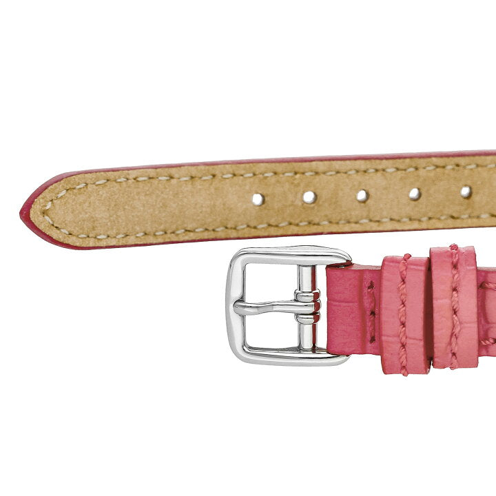 Coach Park Pink Dial Pink Leather Strap Watch for Women - 14503536
