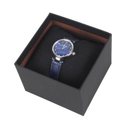 Coach Park Navy Blue Dial Navy Blue Leather Strap Watch for Women - 14503535