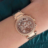  Shop Authentic Guess Solstice Diamonds Rose Gold Dial Rose Gold Steel Strap Watch for Women - GW0403L3 - Luxxuri