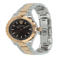  Shop Authentic Versace Hellenyium Brown Dial Two Tone Steel Strap Watch for Women - V12040015 - Luxxuri