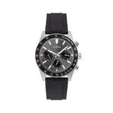  Shop Authentic Guess Altitude Chronograph Black Dial Black Rubber Strap Watch for Men - GW0332G1 - Luxxuri