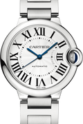  Shop Authentic Cartier Ballon Bleu De Cartier Silver Dial Silver Steel Strap Watch for Women - WSBB0048 - Luxxuri