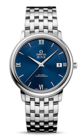  Shop Authentic Omega De Ville Prestige Co-Axial Orbis Blue Dial Silver Steel Strap Watch for Men - 424.10.40.20.03.001 - Luxxuri