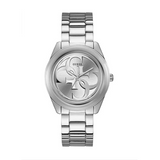  Shop Authentic Guess G-Twist Silver Dial Silver Steel Strap Watch for Women - W1082L1 - Luxxuri
