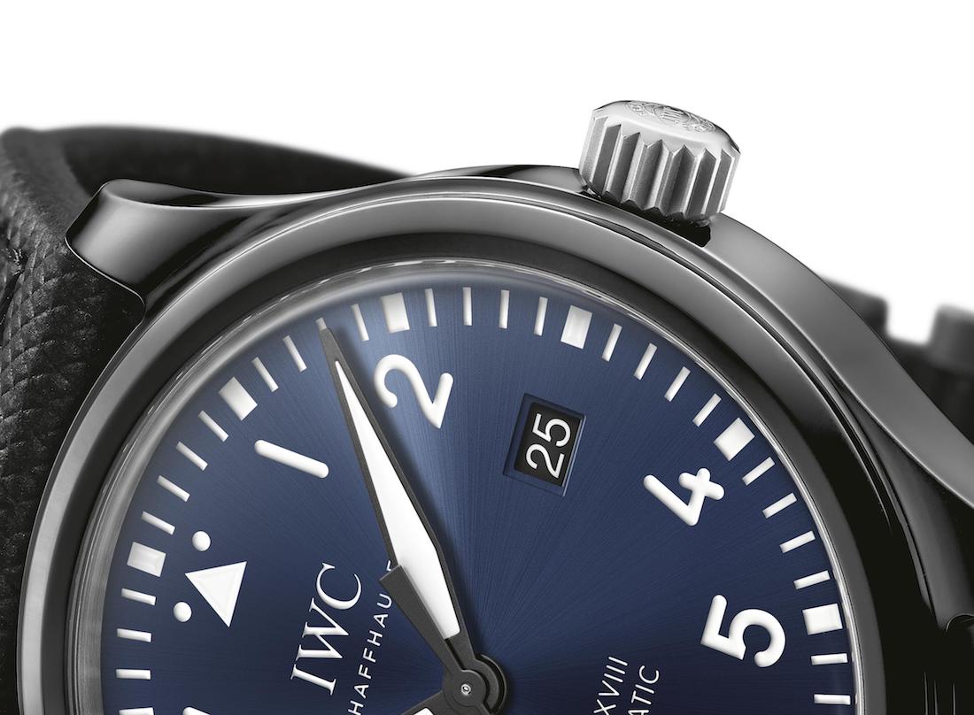  Shop Authentic IWC Pilot’s Watch Mark XVIII Edition “Laureus Sport for Good Foundation" Blue Dial Black Nylon Strap Watch for Men - IW324703 - Luxxuri