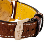  Shop Authentic Breitling Avi 1953 Edition Black Dial Brown Leather Strap Watch for Men - RB0920131B1X1 - Luxxuri