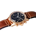  Shop Authentic Breitling Avi 1953 Edition Black Dial Brown Leather Strap Watch for Men - RB0920131B1X1 - Luxxuri