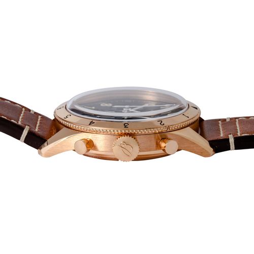  Shop Authentic Breitling Avi 1953 Edition Black Dial Brown Leather Strap Watch for Men - RB0920131B1X1 - Luxxuri