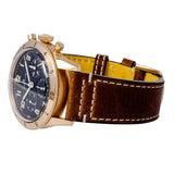  Shop Authentic Breitling Avi 1953 Edition Black Dial Brown Leather Strap Watch for Men - RB0920131B1X1 - Luxxuri