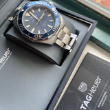  Shop Authentic Tag Heuer Aquaracer Blue Dial Watch for Men - WAY101C.BA0746 - Luxxuri