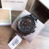  Shop Authentic Michael Kors Brecken Chronograph Black Dial Black Steel Strap Watch For Men - MK8482 - Luxxuri