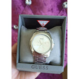  Shop Authentic Guess G-Twist Silver Dial Silver Steel Strap Watch for Women - W1082L1 - Luxxuri