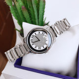  Shop Authentic Movado Bold Crystal Pave Silver Dial Silver Steel Strap Watch for Women - 3600254 - Luxxuri