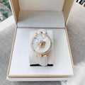  Shop Authentic Versace Palazzo Empire White Dial White Leather Strap Watch for Women - VCO040017 - Luxxuri