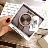  Shop Authentic Michael Kors Darci Analog Quartz Grey Dial Two Tone Steel Strap Watch For Women - MK3584 - Luxxuri