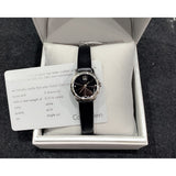  Shop Authentic Calvin Klein Minimal Black Dial Black Leather Strap Watch for Women - K3M231CS - Luxxuri
