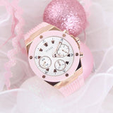  Shop Authentic Guess Athena White Dial Pink Rubber Strap Watch For Women - GW0030L4 - Luxxuri