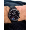  Shop Authentic Fossil Forrester Chronograph Black Dial Black Steel Strap Watch for Men - FS5697 - Luxxuri