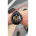  Shop Authentic Versace Dylos Chronograph Black Dial Black Rubber Strap Watch for Men - VQC020015 - Luxxuri