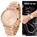  Shop Authentic Michael Kors Jaryn Quartz Rose Gold Dial Rose Gold Steel Strap Watch For Women - MK3501 - Luxxuri