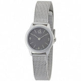  Shop Authentic Calvin Klein Minimal Grey Dial Silver Mesh Bracelet Watch for Men - K3M51154 - Luxxuri