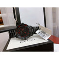  Shop Authentic Gucci G Timeless Sport Black Dial Black Steel Strap Watch For Men - YA126230 - Luxxuri
