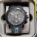  Shop Authentic Burberry The Endurance Chronograph Black Dial Black Rubber Strap Watch For Men - BU9802 - Luxxuri